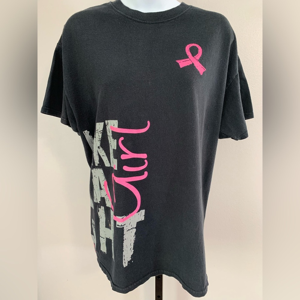 Fight Like a Girl Breast Cancer Tee